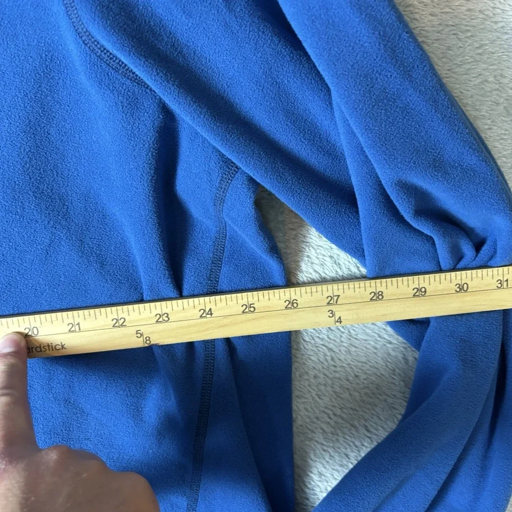 Eddie Bauer Mens Size 2XL XXL‎ Fleece Shirt Pullover 1/4 Zip First Ascent Blue